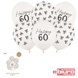 BALONY 30CM 60 PASTEL OFF WHITE A'6 PARTYDECO