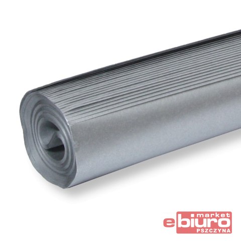 BIBUŁA KOLOROWA GŁADKA 50X70CM SREBRNA A'30 GP-01