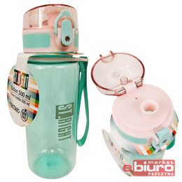 BIDON 500ML STRIGHT MINT & PINK 2512