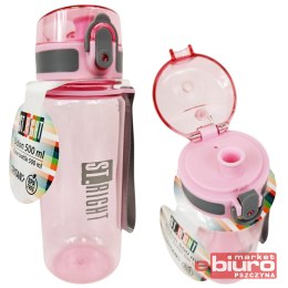 BIDON 500ML STRIGHT PINK & GREY 2550