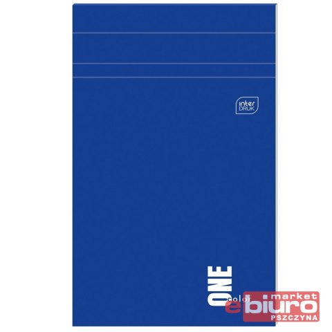 BLOK BIUROWY A4+ 80 KARTEK KRATKA Z PERF ONE COLOR