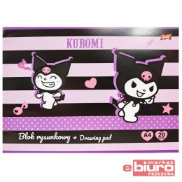 BLOK RYSUNKOWY A4 20K KUROMI MAJEWSKI