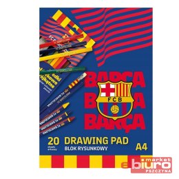 BLOK RYSUNKOWY FC BARCELONA A4 100G 20ARK ASTRA