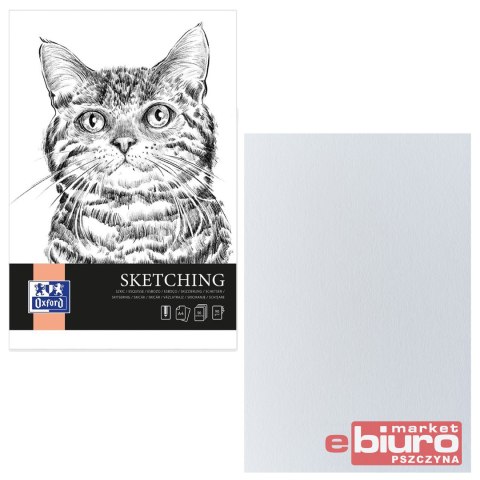 BLOK SZKICOWNIK A4 OXFORD ART KLEJONY 50K 90G