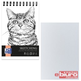 BLOK SZKICOWNIK A5 OXFORD ART 2 SPIRALE 80K 90G