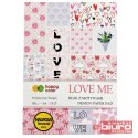 BLOK Z MOTYWAMI LOVE ME 80G/M2 A4 15ARK 30 MOTYW