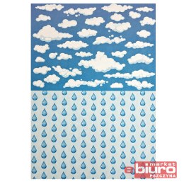 BLOK Z MOTYWAMI NATURA 80G A4 15 AR 30 MOTYWÓW