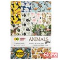 BLOK Z MOTYWEM ANIMALS WILD A4 16ARK 32 MOTYW.