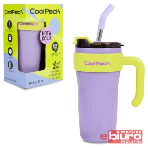 COOLPACK COFFEE MUG JUMBO KUBEK TERM 860ML LILA LE