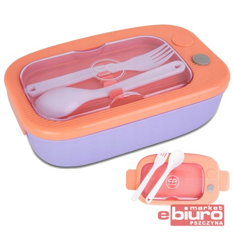 COOLPACK MIL ŚNIADANIÓWKA 1100ML PEACH/PURPLE