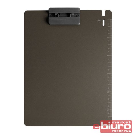 DESKA Z KLIPEM A4 C.SZARA BD650-S2