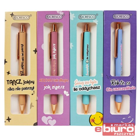 DŁUGOPIS MOTTO-ONA 1 W ETUI CRESCO