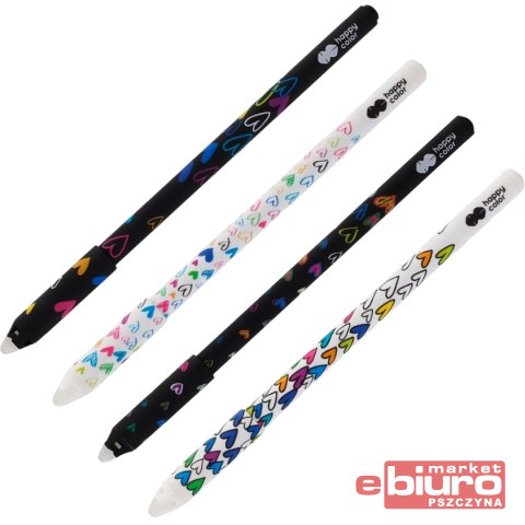 DŁUGOPIS WYMAZ. MY LOVE 0,5MM NIEBIESKI HAPPY COLO