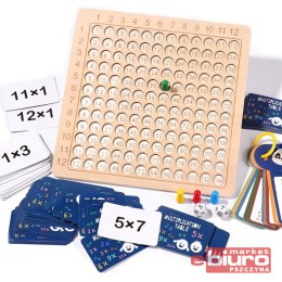 DREWNIANA GRA DO NAUKI LICZENIA. TABLICZKA MNOŻENI