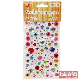 DŻETY JET-1183 KRYSZTAŁKI SAMOPRZ MIX ROZM I KOL