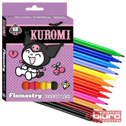 FLAMASTRY 12 KOL. KUROMI ST.M