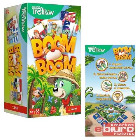 GRA BOOM BOOM RODZINA TREFLIKÓW TREFL