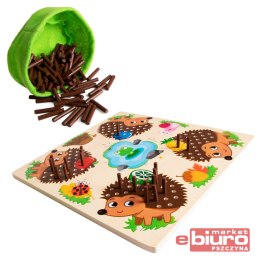 GRA JEŻE DO NAUKI LICZENIA MONTESSORI NORIMPEX