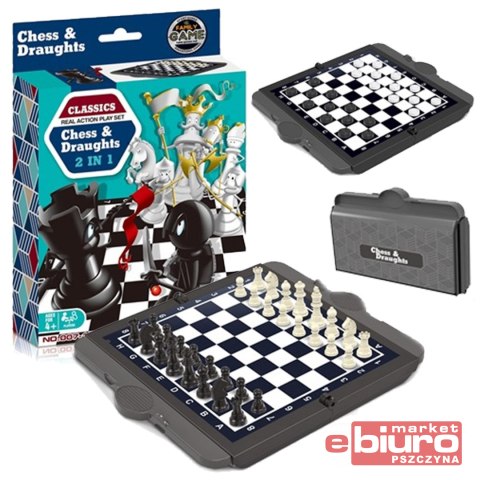 GRA SZACHY I WARCABY 2W1 NORIMPEX