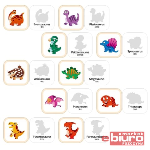 GRA ZRĘCZNOŚCIOWA SPADAJĄCE DINOZAURY NORIMPEX