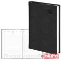 KALENDARZ A4 DZIENNY ALUMINIUM STANDARD CZARNY