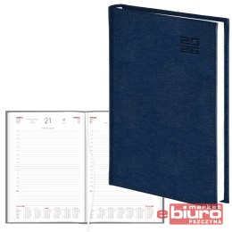 KALENDARZ A4 DZIENNY ALUMINIUM STANDARD GRANAT