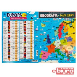 KARTA EDUKACYJNA 4 STR GEOGRAFIA EUROPA HENRY