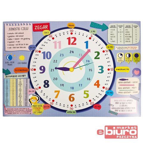 KARTA EDUKACYJNA 4 STR GEOGRAFIA ZEGAR HENRY