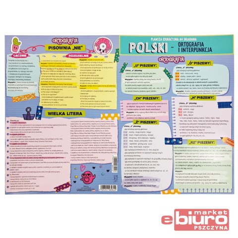 KARTA EDUKACYJNA 4 STR POPRAWNA POLSZCZYZNA HENRY