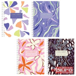 KOŁOZESZYT TOP FLORADEL 2SPI A5 80K 70G KRATKA