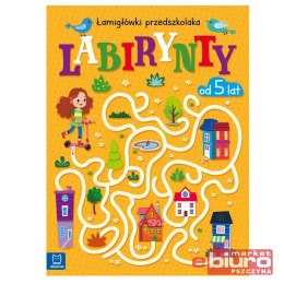 LABIRYNTY ŁAMIGŁÓWKI PRZEDSZKOLAKA AKSJOMAT