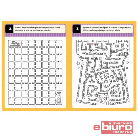 LABIRYNTY ŁAMIGŁÓWKI PRZEDSZKOLAKA AKSJOMAT