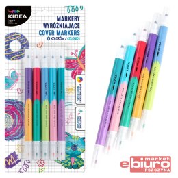 MARKERY WYRÓŻNIAJĄCE 10 KOLORÓW KIDEA
