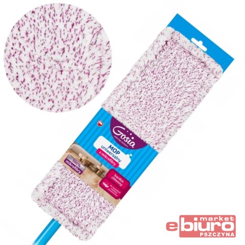 MOP PŁASKI Z MIKROFIBRY PREMIUM KOMPLET GOSIA