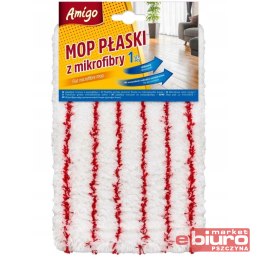 MOP PŁASKI Z MIKROFIBRY ZAPAS AMIGO