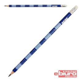 OŁÓWEK HB Z GUMKĄ I TAB MN BEBE KIDS INTERDRUK