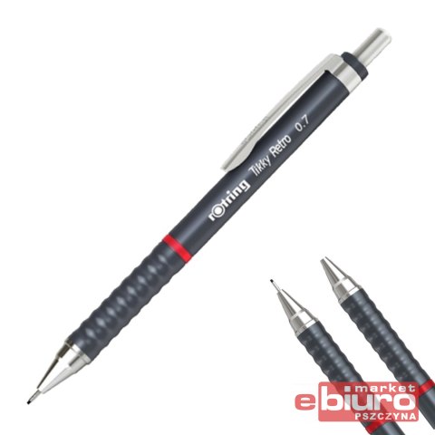 OŁÓWEK RO TIKKY RETRO GREY MP 0,7 TK12