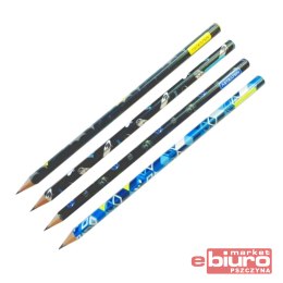 OŁÓWKI GRAFITOWE TRÓJKĄTNE HB ASTRAPEN PLAY