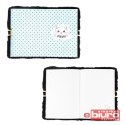 PAMIĘTNIK Z KŁÓDKĄ ASTRAPAP FLUFFY KITTY BL A5 96