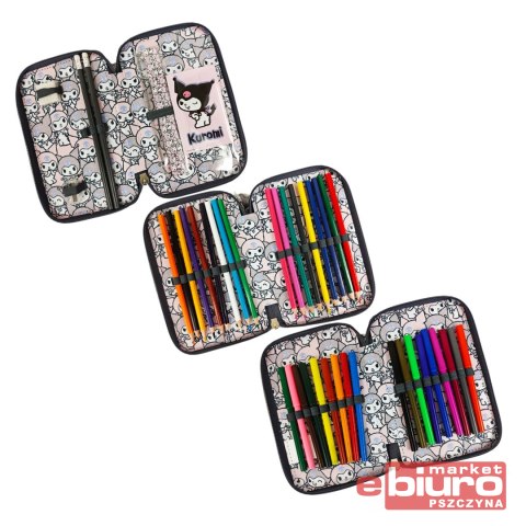 PIÓRNIK POTRÓJNY Z WYP. KUROMI PINK MAJEWSKI