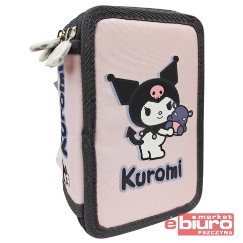 PIÓRNIK POTRÓJNY Z WYP. KUROMI PINK MAJEWSKI