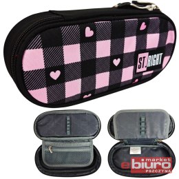 PIÓRNIK SASZETKA USZ KL STRIGHT PC-01 PINK CHECKER