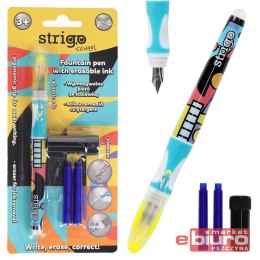 PIÓRO STRIGO WYMAZYWALNE ZE STALÓWKĄ POP ART