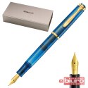 PIÓRO WIECZNE M200 F GOLDEN LAPIS W ETUI