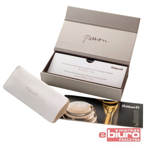 PIÓRO WIECZNE M200 F GOLDEN LAPIS W ETUI