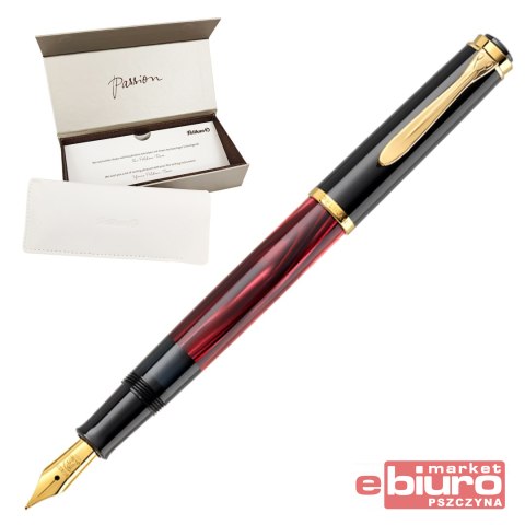 PIÓRO WIECZNE PELIKAN CLASSIC MARBLE M200/B CZERWO