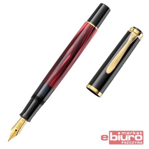 PIÓRO WIECZNE PELIKAN CLASSIC MARBLE M200/EF CZERW