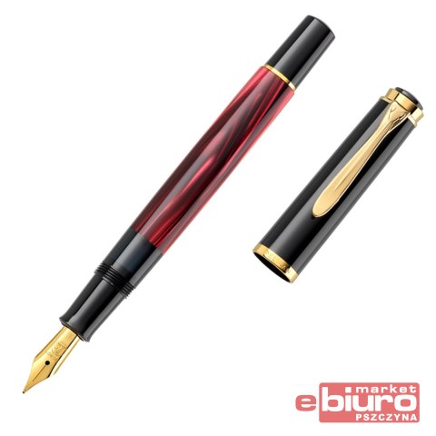 PIÓRO WIECZNE PELIKAN CLASSIC MARBLE M200/M CZERWO