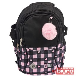 PLECAK 4 KOM STRIGHT BP-01 PINK CHECKERED