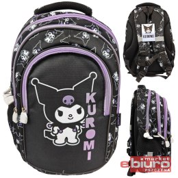 PLECAK 4-KOMOROWY BPL-58 KUROMI BLACK MAJEWSKI